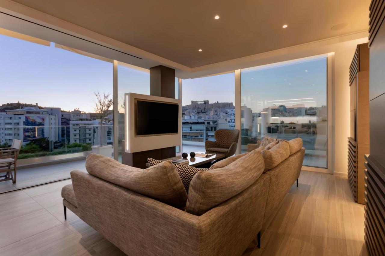 Ueber Lux 2 Bedroom New Penthouse With Acropolis View Athén Kültér fotó