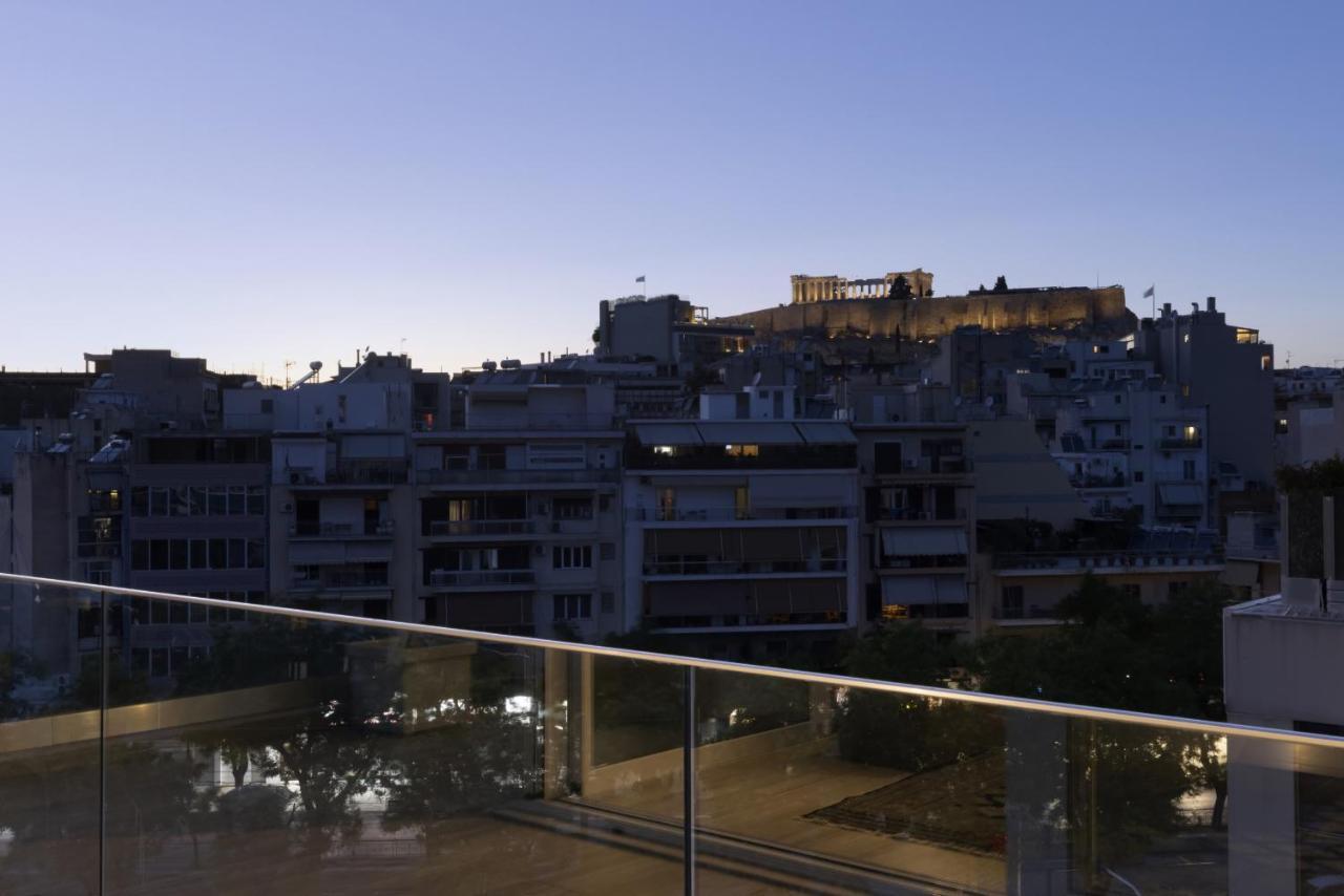 Ueber Lux 2 Bedroom New Penthouse With Acropolis View Athén Kültér fotó
